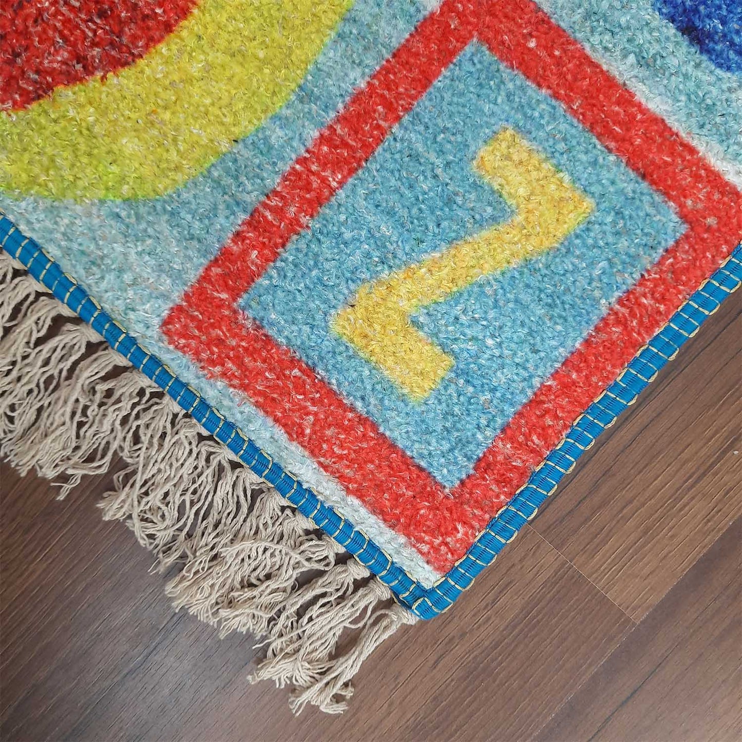 Silk Carpet Kids Collection – ABCD Kids Room Rug – Avioni