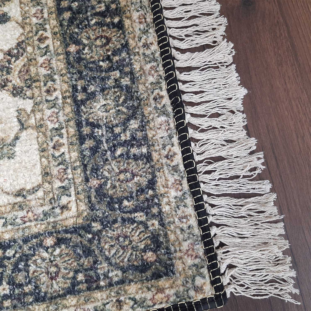 Silk Carpet Persian Design Collection Beige – Living Room Rug -Avioni