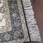 Silk Carpet Persian Design Collection Beige – Living Room Rug -Avioni