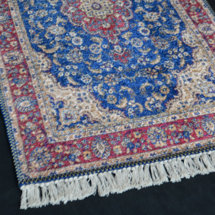 Silk Carpet Persian Design Collection Blue – Living Room Rug -Avioni