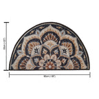 Avioni Home Floor Mats in Beautiful Rangoli Modern Design | Anti Slip, Durable & Washable | Outdoor & Indoor