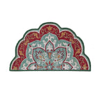 Avioni Home Floor Mats in Beautiful Rangoli Modern Petals Design | Anti Slip, Durable & Washable | Outdoor & Indoor