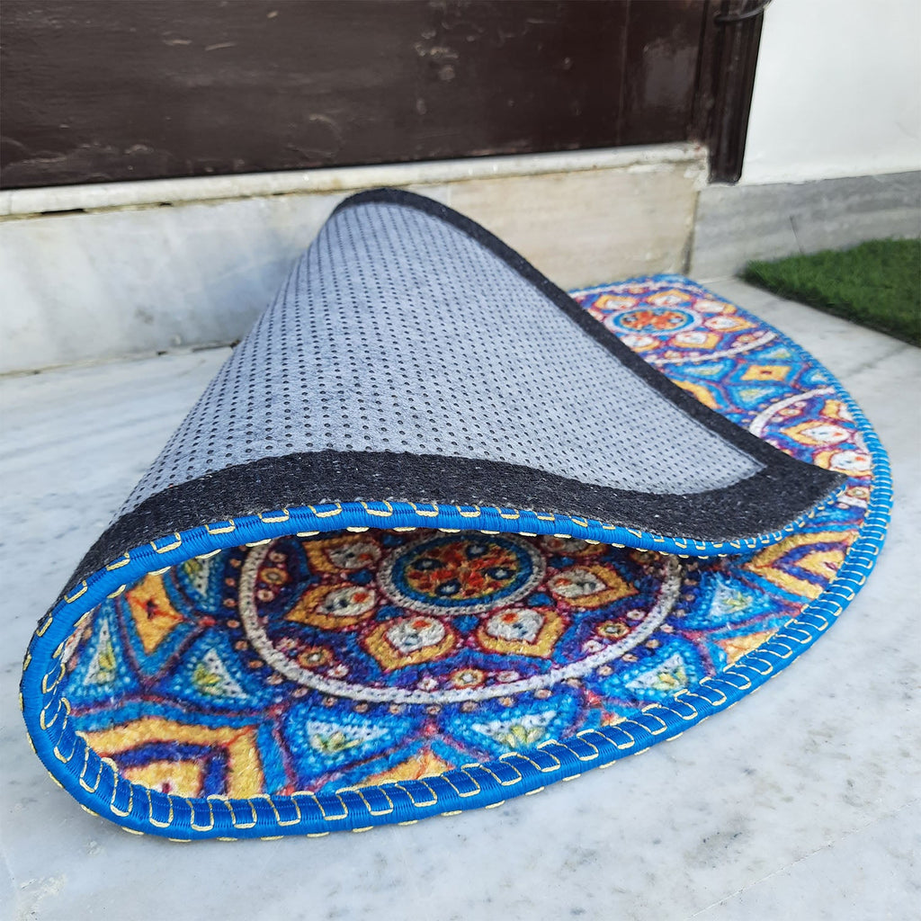 Avioni Home Floor Mats in Beautiful Moroccan Design | Anti Slip, Durable & Washable | Outdoor & Indoor