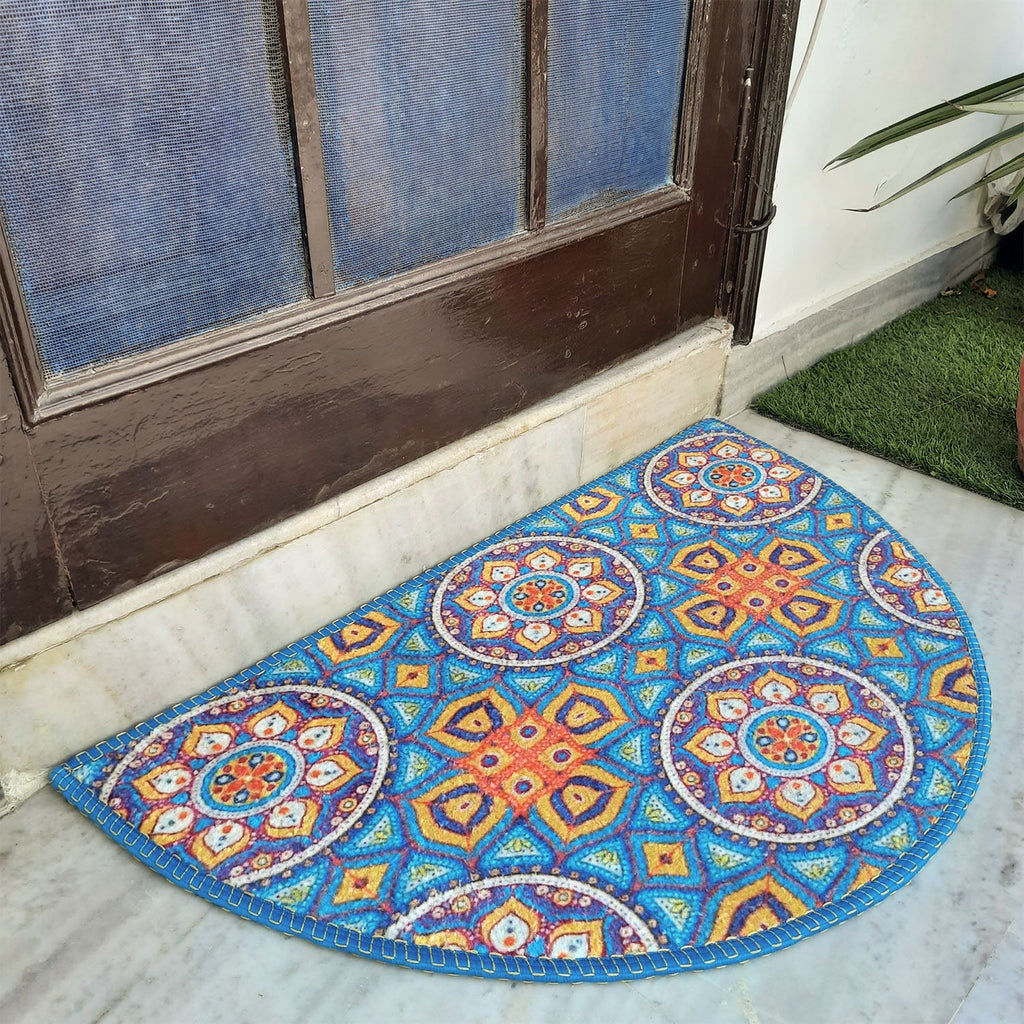 Avioni Home Floor Mats in Beautiful Moroccan Design | Anti Slip, Durable & Washable | Outdoor & Indoor