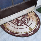 Avioni Home Floor Mat Modern Compass Design | Anti Slip, Durable & Washable | Outdoor & Indoor