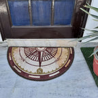 Avioni Home Floor Mat Modern Compass Design | Anti Slip, Durable & Washable | Outdoor & Indoor