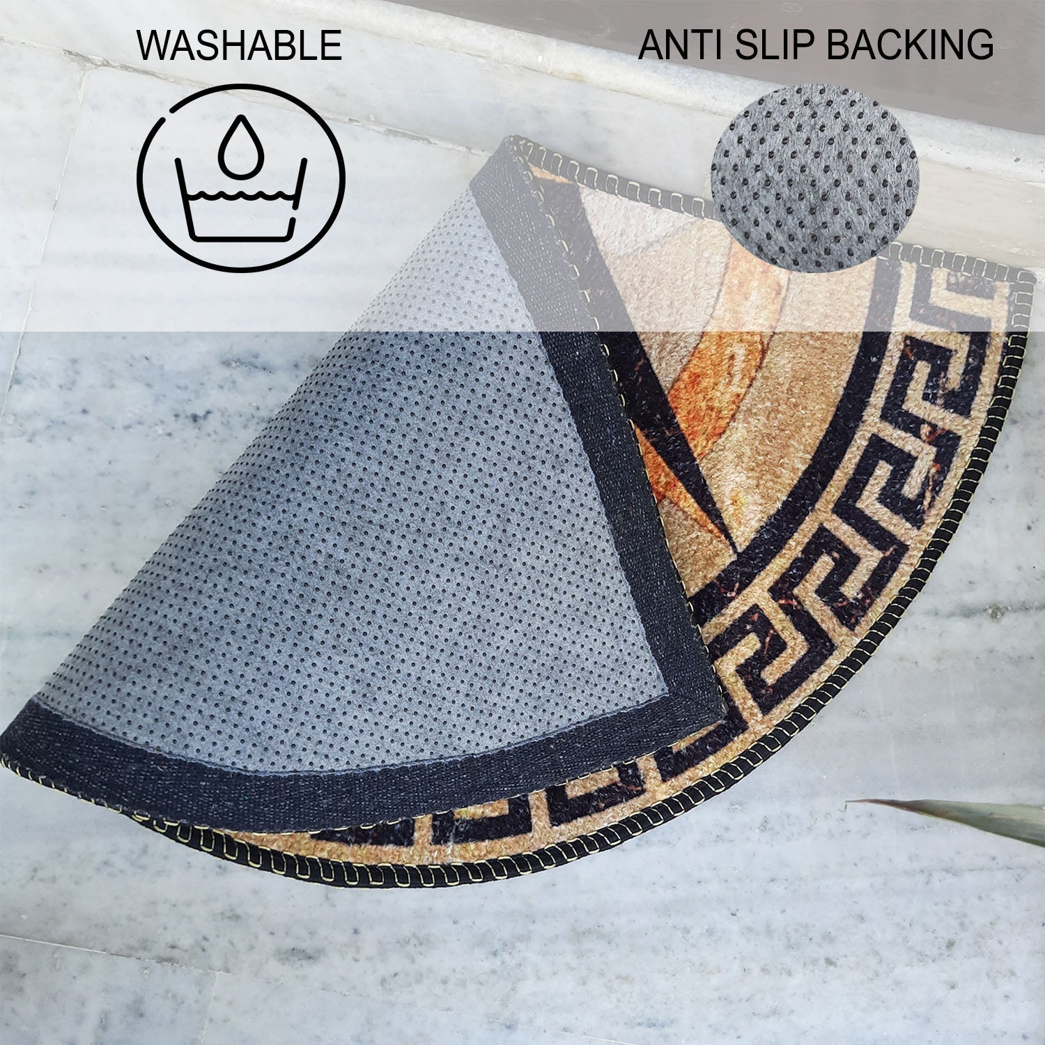 Avioni Home Floor Mat Modern Design| Anti Slip, Durable & Washable | Outdoor & Indoor