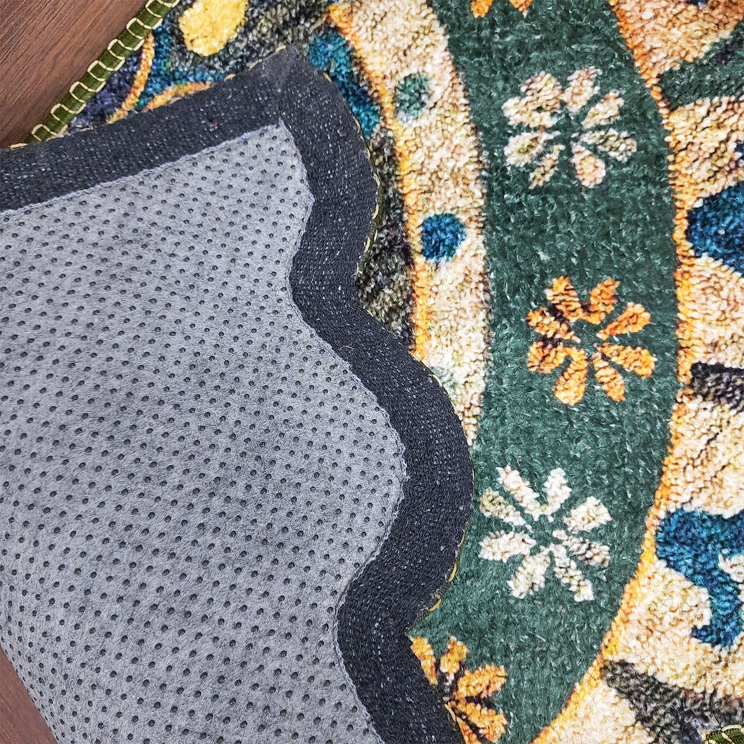 Avioni Home Floor Mats in Beautiful Traditional Rangoli Colors | Anti Slip, Durable & Washable | Outdoor & Indoor