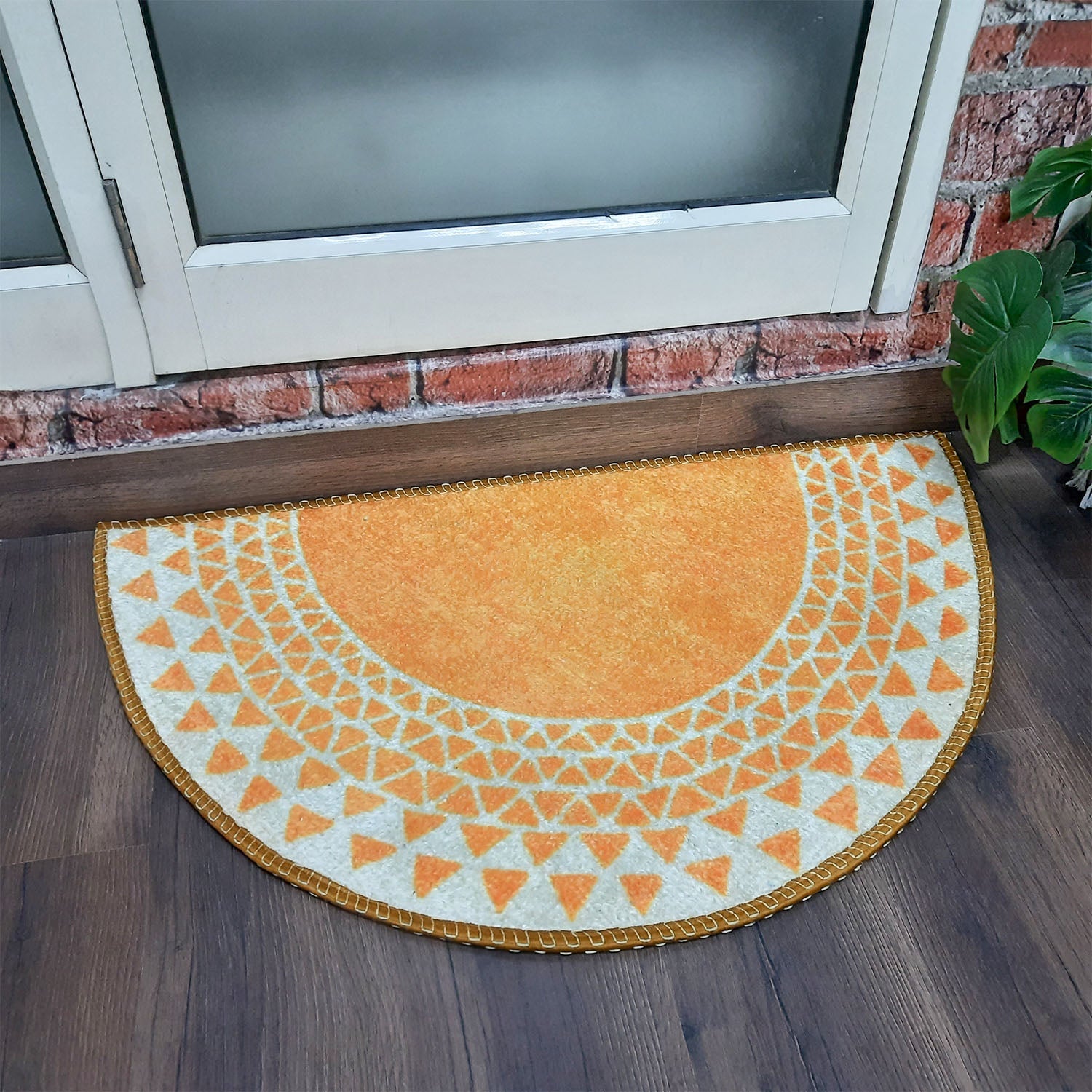 Avioni Home Floor Mats in Beautiful Sun Design | Anti Slip, Durable & Washable | Outdoor & Indoor