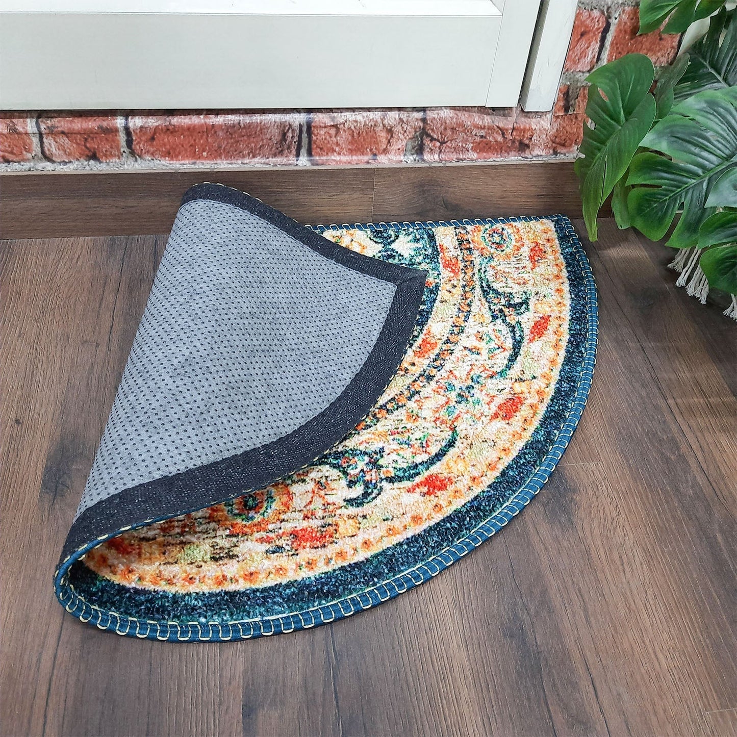 Avioni Home Floor Mats in Beautiful Traditional Persian Design | Anti Slip, Durable & Washable | Outdoor & Indoor