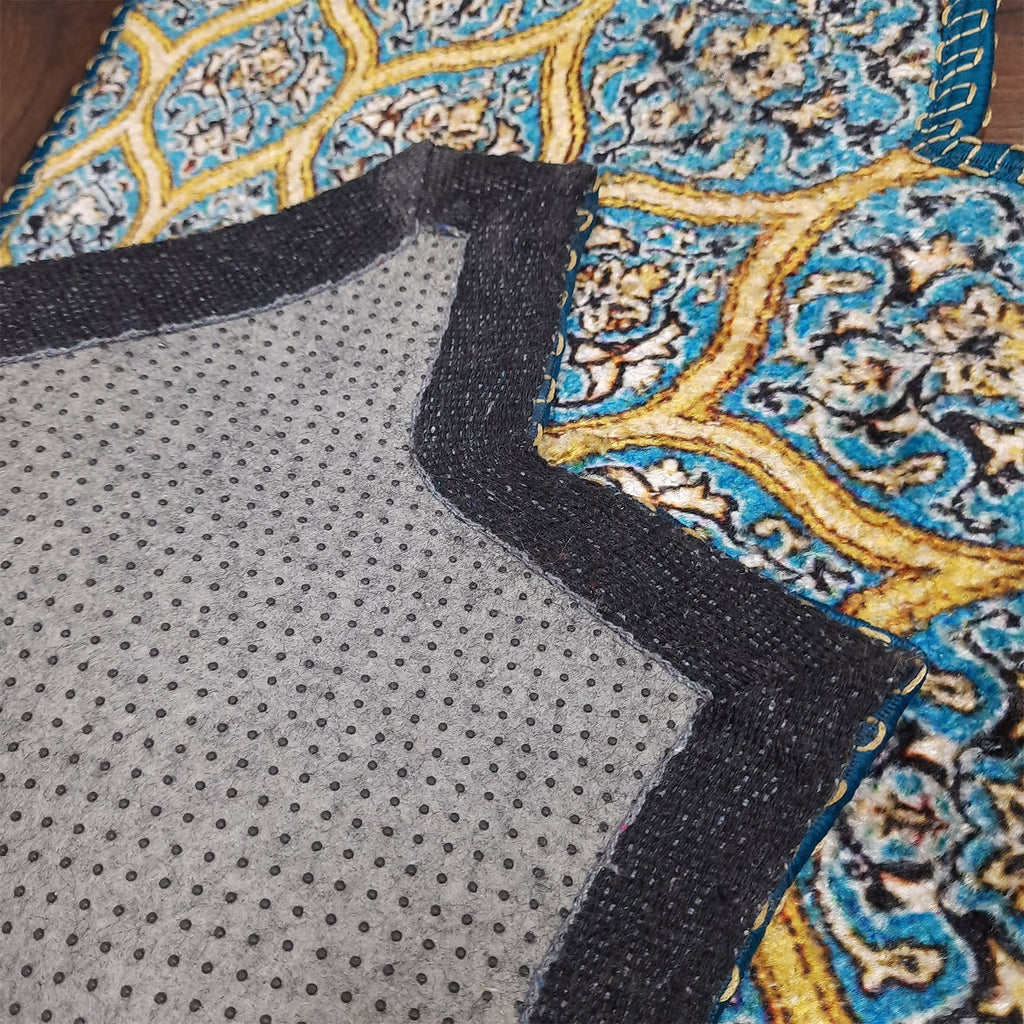Avioni Home Floor Mats in Beautiful Traditional Persian Cutout Design | Anti Slip, Durable & Washable | Outdoor & Indoor
