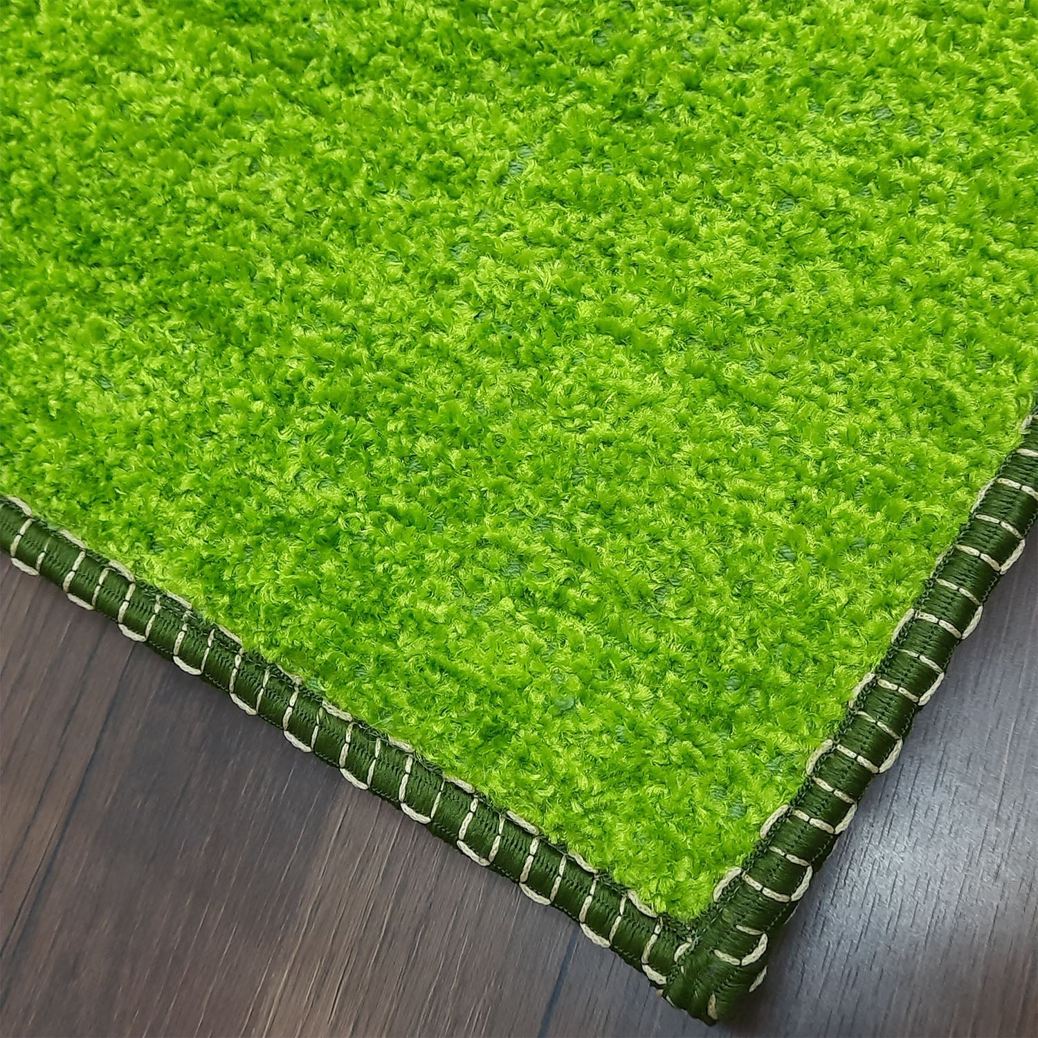 SET OF FOUR | Avioni SlipToGrip Universal Doormat | Green, Size 35cm x 55cm | Anti Slip, Durable & Washable | Outdoor & Indoor