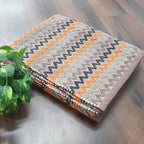 Avioni Lux Handloom Cotton Designer Multicolor Durries- 120cm x 180cm (~4×6 Feet)