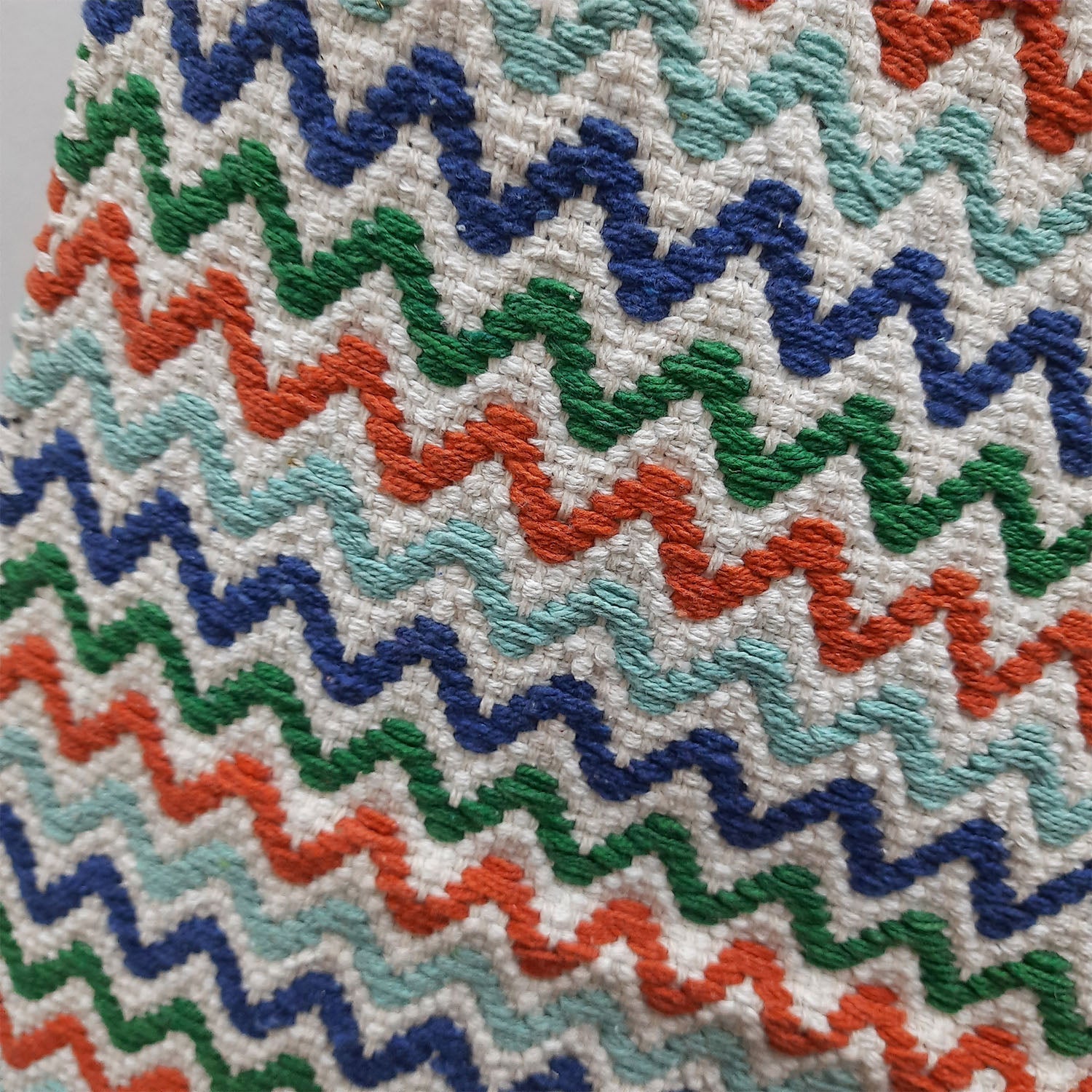 Avioni Lux Handloom Cotton Designer Multicolor Durries- 90cm x 150cm (~3×5 Feet)