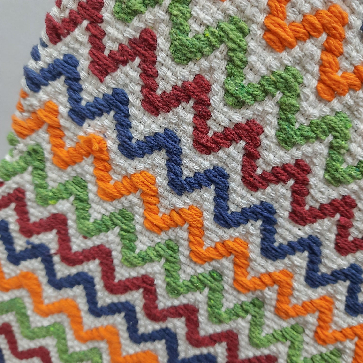 Avioni Lux Handloom Cotton Designer Multicolor Durries- 90cm x 150cm (~3×5 Feet)