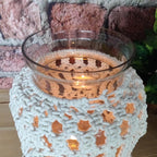 Avioni Home- Hand Moulded Glass Jars With Beautifully Crafted Macrame Cover Candle Lantern-8 X 10 Inches (20*25 cms)- Large Size (Copy)