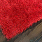 Super Saver Deal-Avioni Fur Carpets for Living Room – Red Colour-90cm x 150cm (~3×5 Feet)